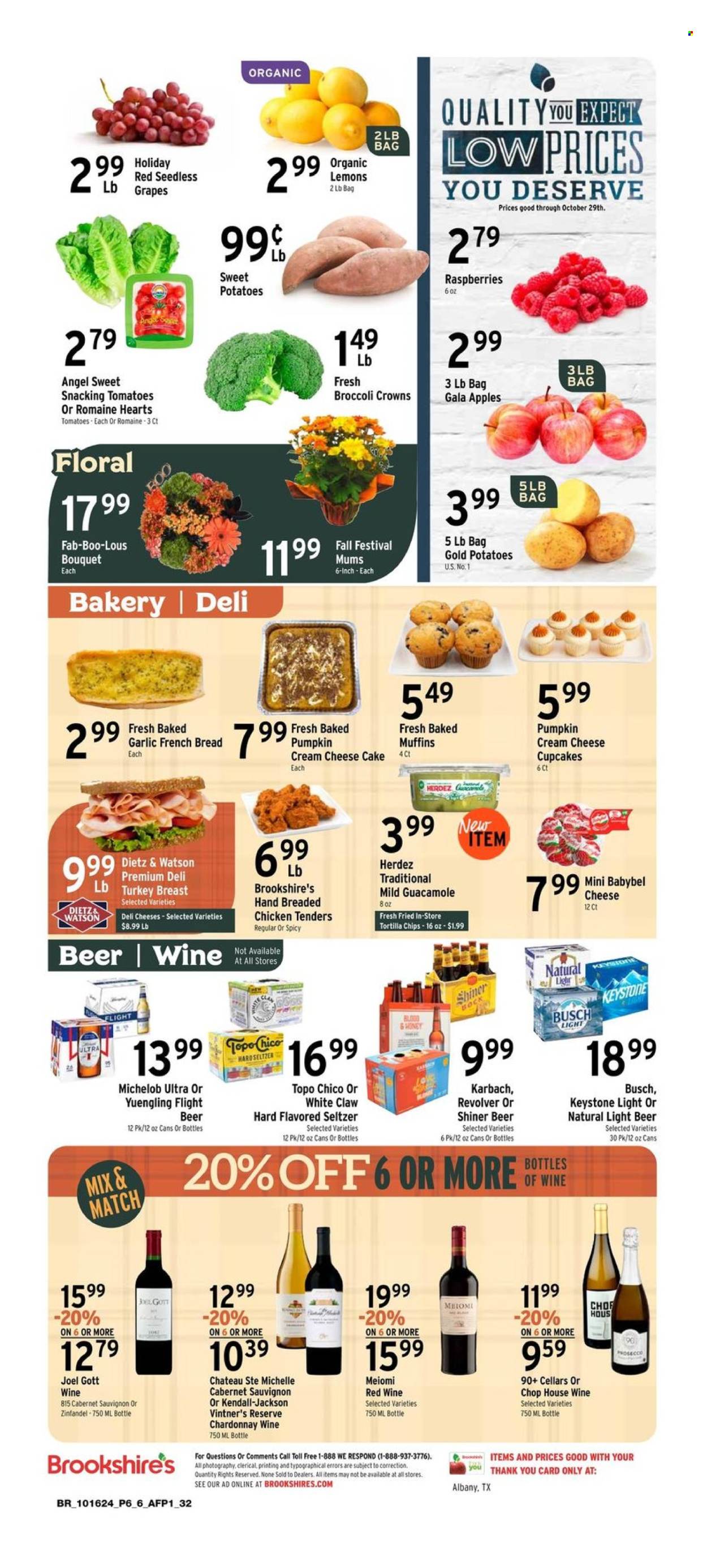 Brookshires ad - 10/16/2024 - 10/22/2024. Page 6