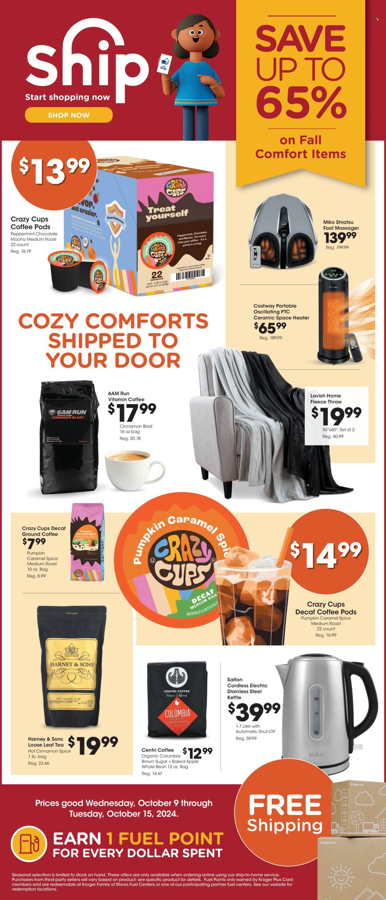Fred Meyer ad - 10/09/2024 - 10/15/2024. Page 1