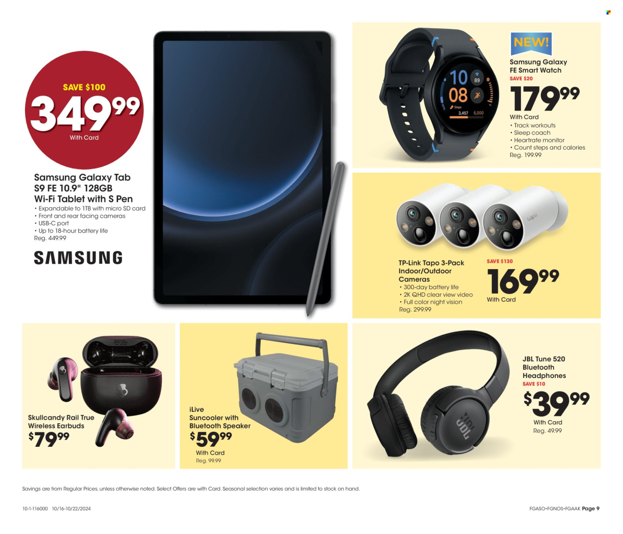 Fred Meyer ad - 10/16/2024 - 10/22/2024. Page 9