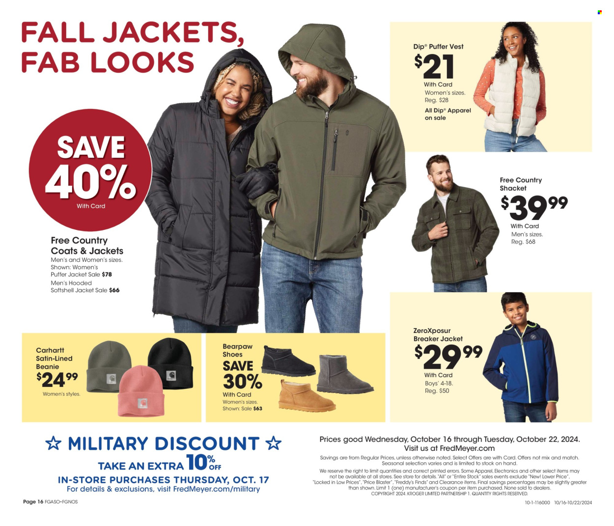 Fred Meyer ad - 10/16/2024 - 10/22/2024. Page 17