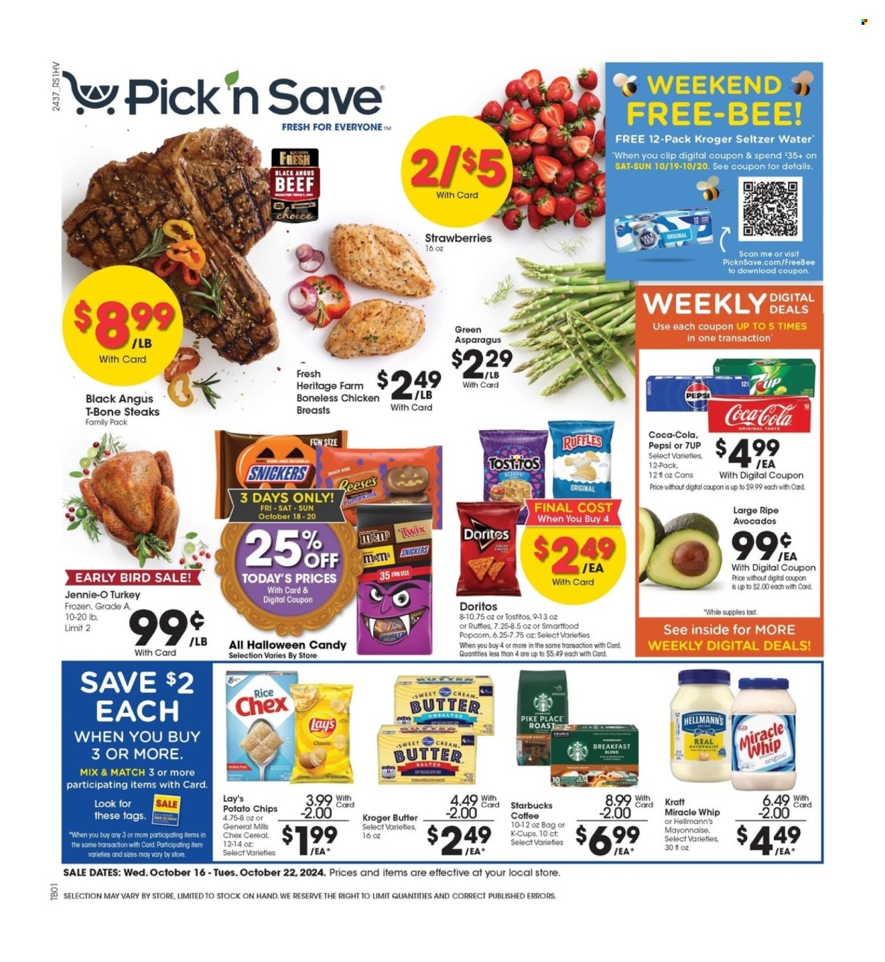 Pick ‘n Save ad - 10/16/2024 - 10/22/2024. Page 1