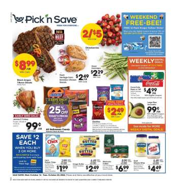 Pick ‘n Save Flyer - 10/16/2024 - 10/22/2024.