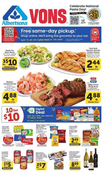 Albertsons Flyer - 10/16/2024 - 10/22/2024.