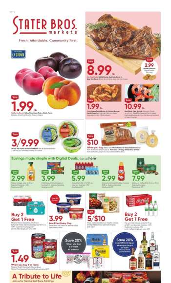 Stater Bros. Flyer - 10/16/2024 - 10/22/2024.