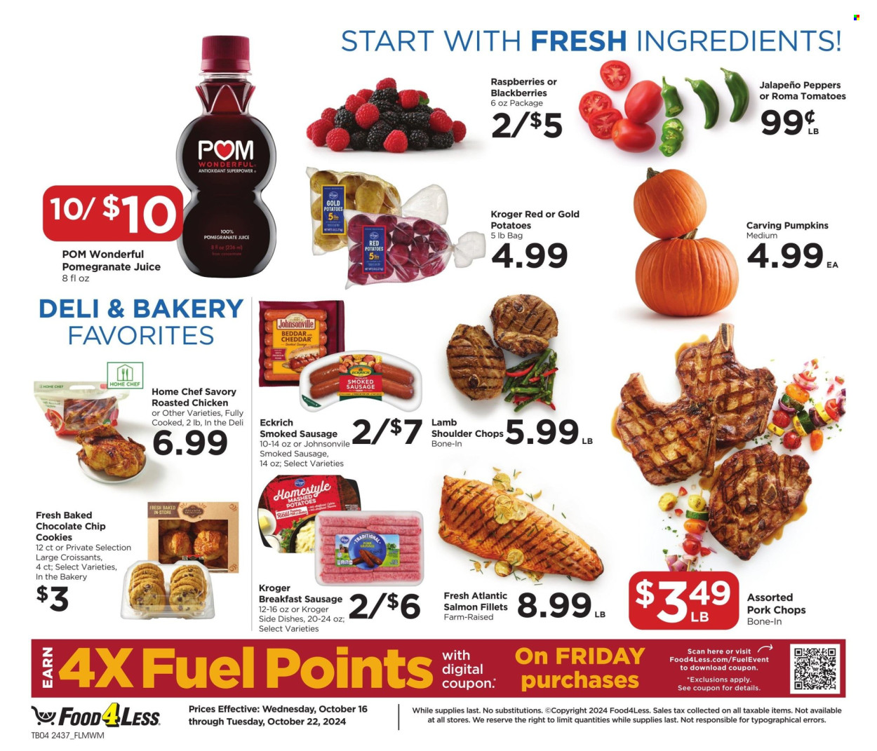 Food 4 Less ad - 10/16/2024 - 10/22/2024. Page 5