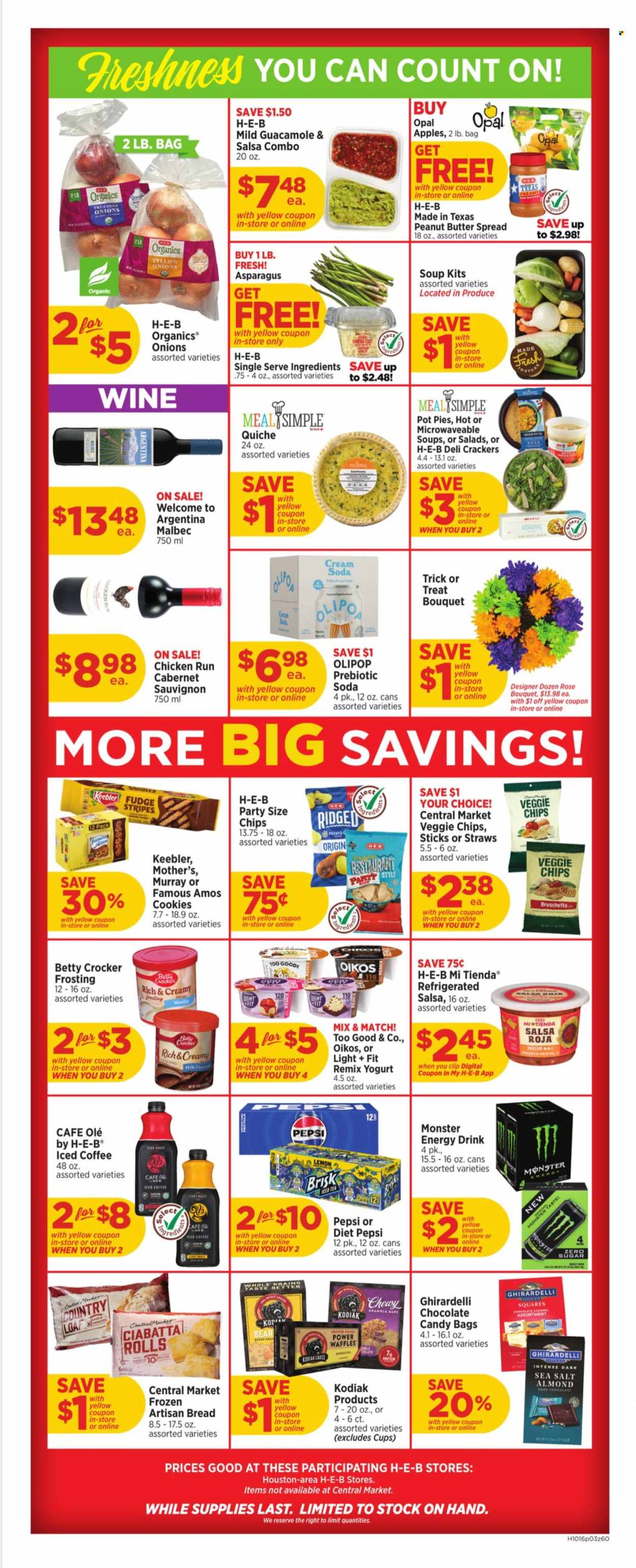 H-E-B ad - 10/16/2024 - 10/22/2024. Page 3