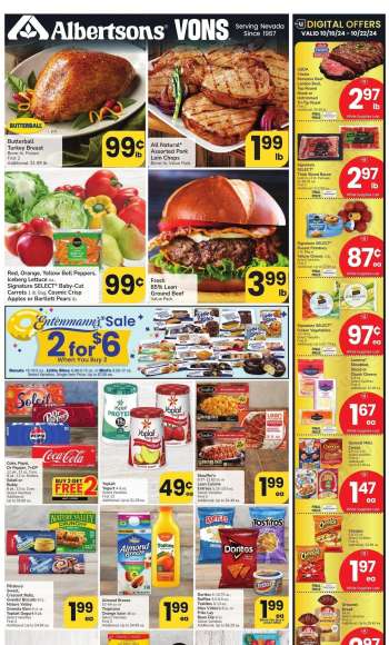 Vons Flyer - 10/16/2024 - 10/22/2024.