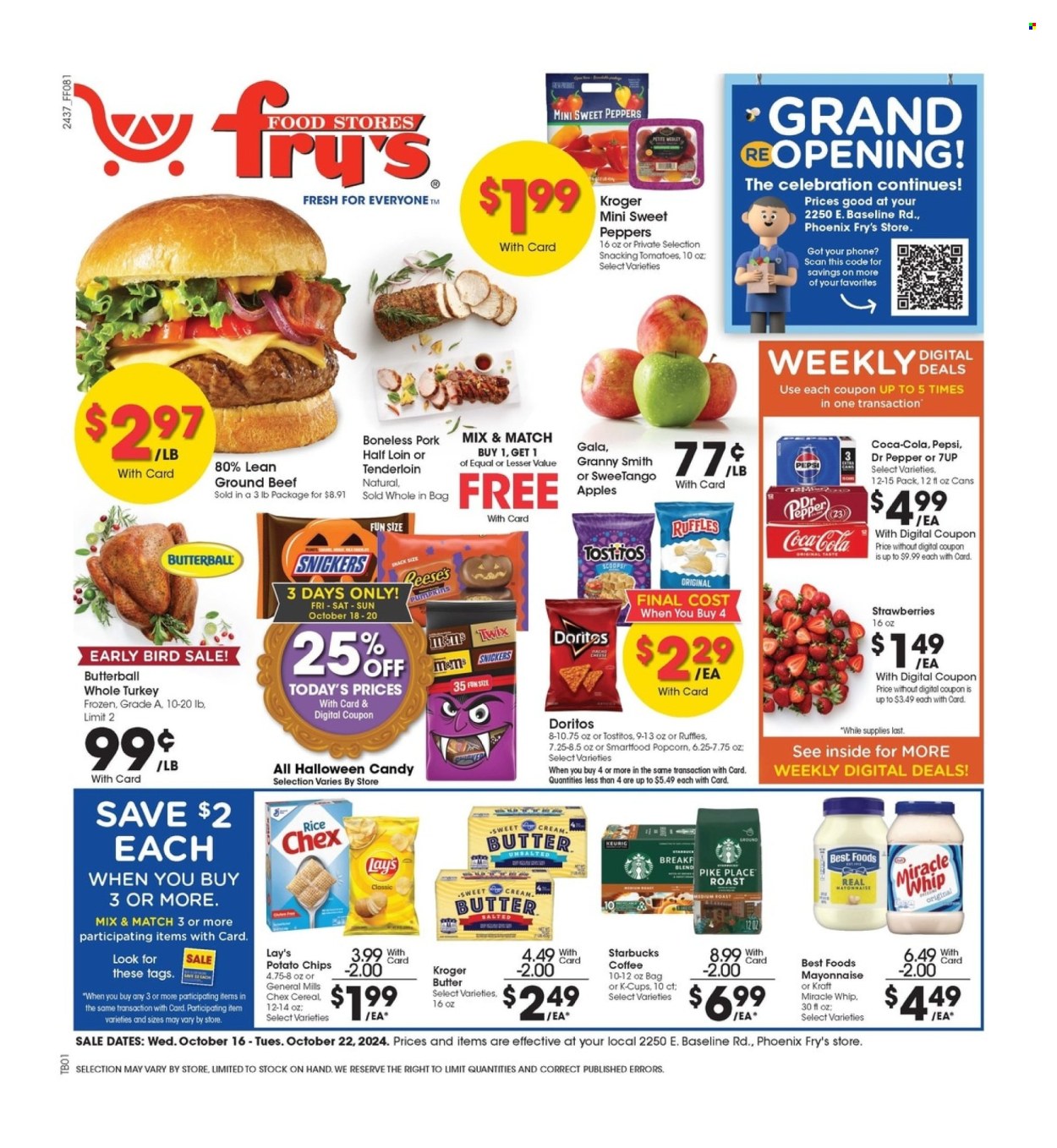Fry’s ad - 10/16/2024 - 10/22/2024. Page 1