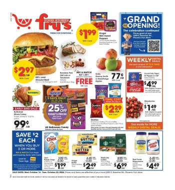 Fry’s Flyer - 10/16/2024 - 10/22/2024.