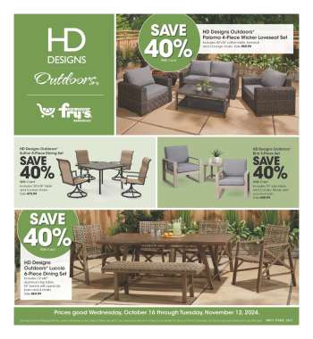 Fry’s Flyer - 10/16/2024 - 11/12/2024.