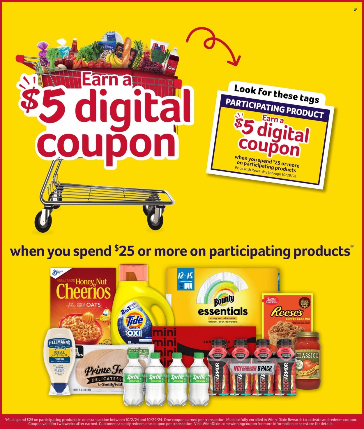 Winn Dixie ad - 10/16/2024 - 10/22/2024. Page 4