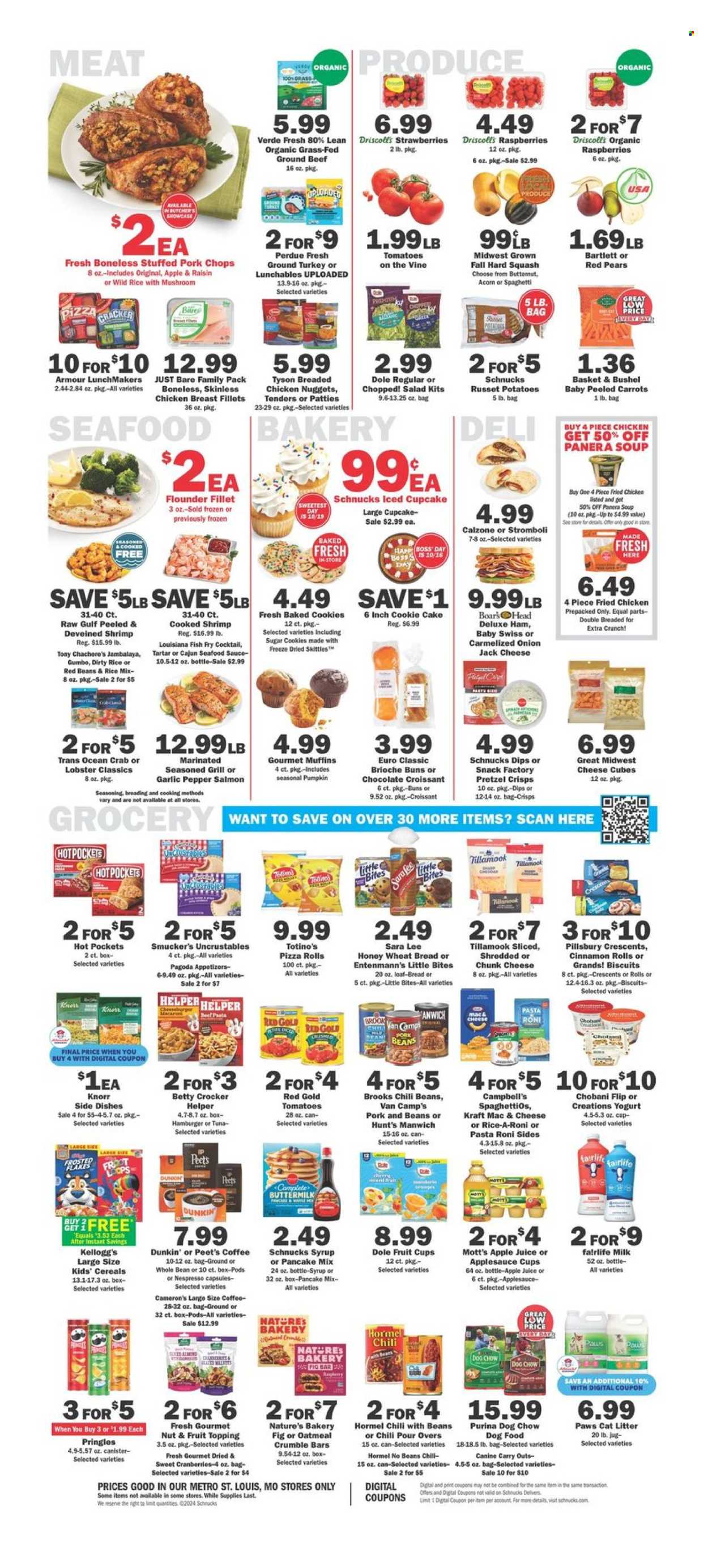 Schnucks ad - 10/16/2024 - 10/22/2024. Page 4