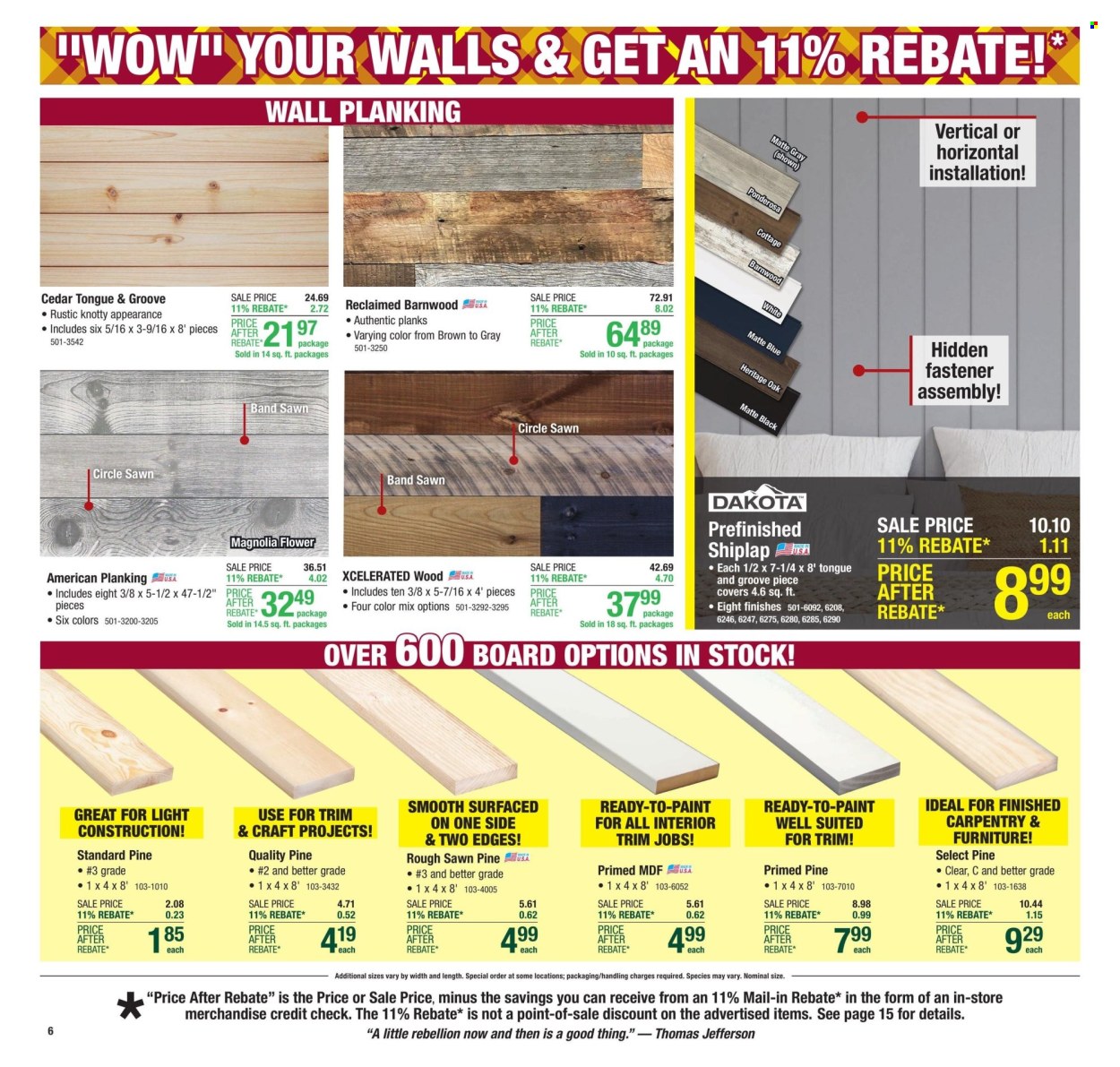 Menards ad - 10/17/2024 - 10/27/2024. Page 13