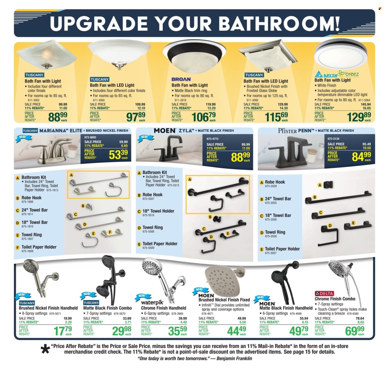 Menards ad - 10/17/2024 - 10/27/2024. Page 16