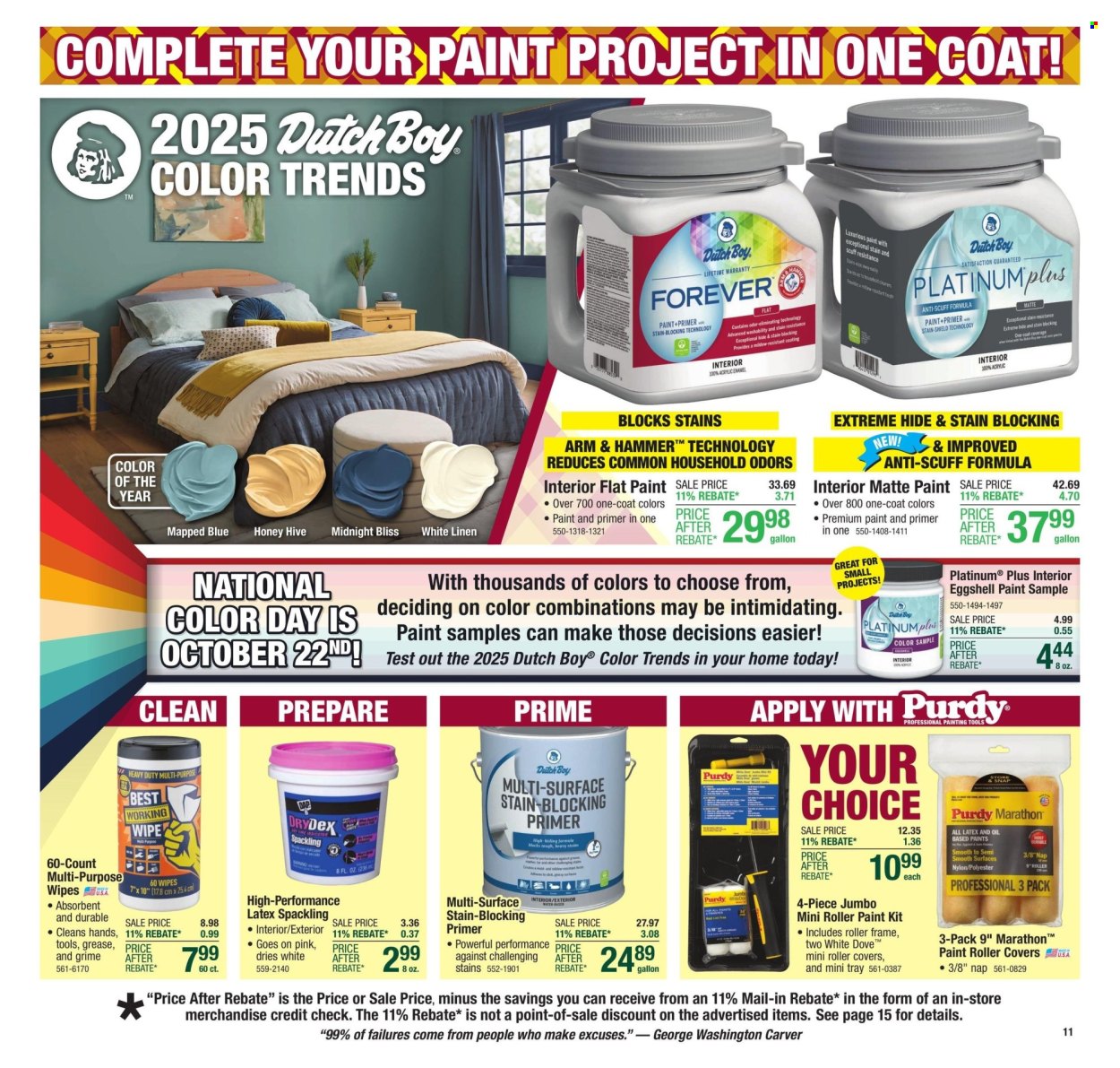 Menards ad - 10/17/2024 - 10/27/2024. Page 21