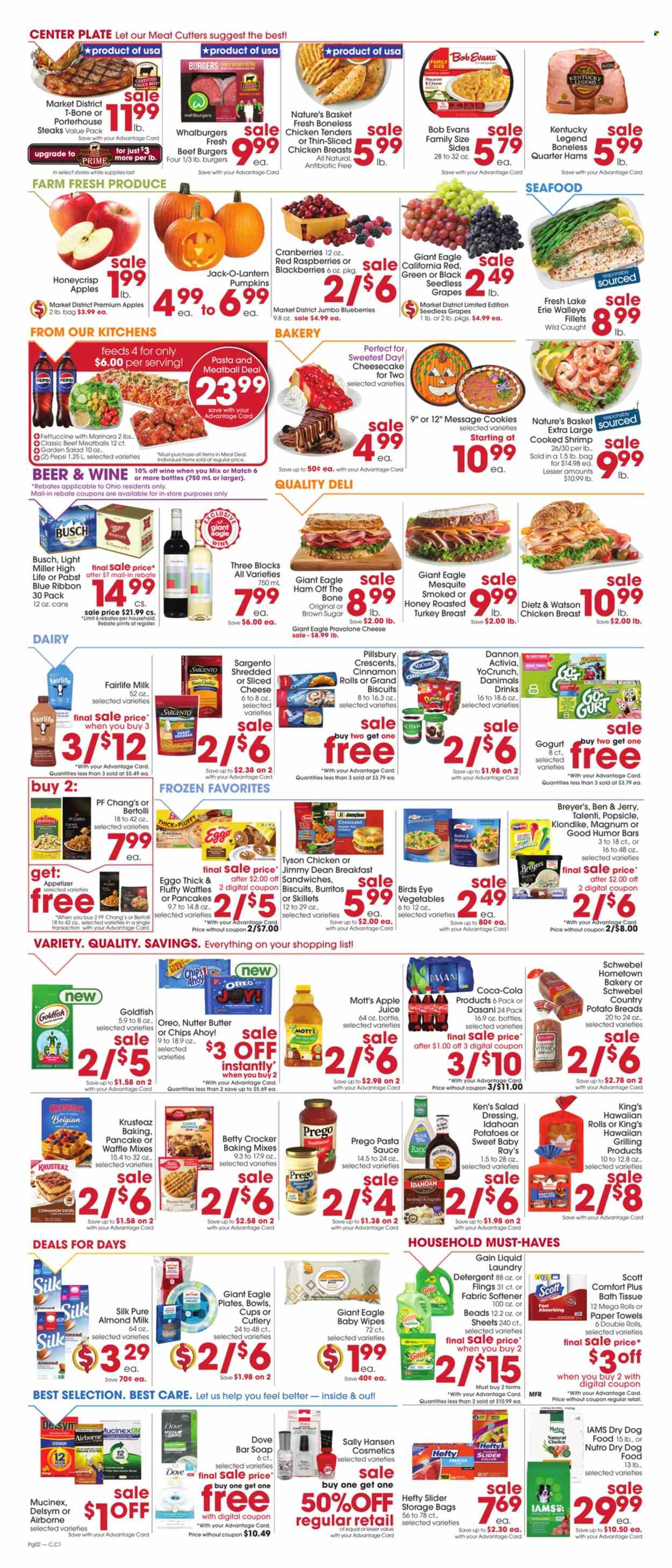 Giant Eagle ad - 10/17/2024 - 10/23/2024. Page 2