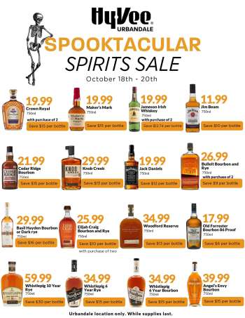 Hy-Vee Flyer - 10/18/2024 - 10/20/2024.