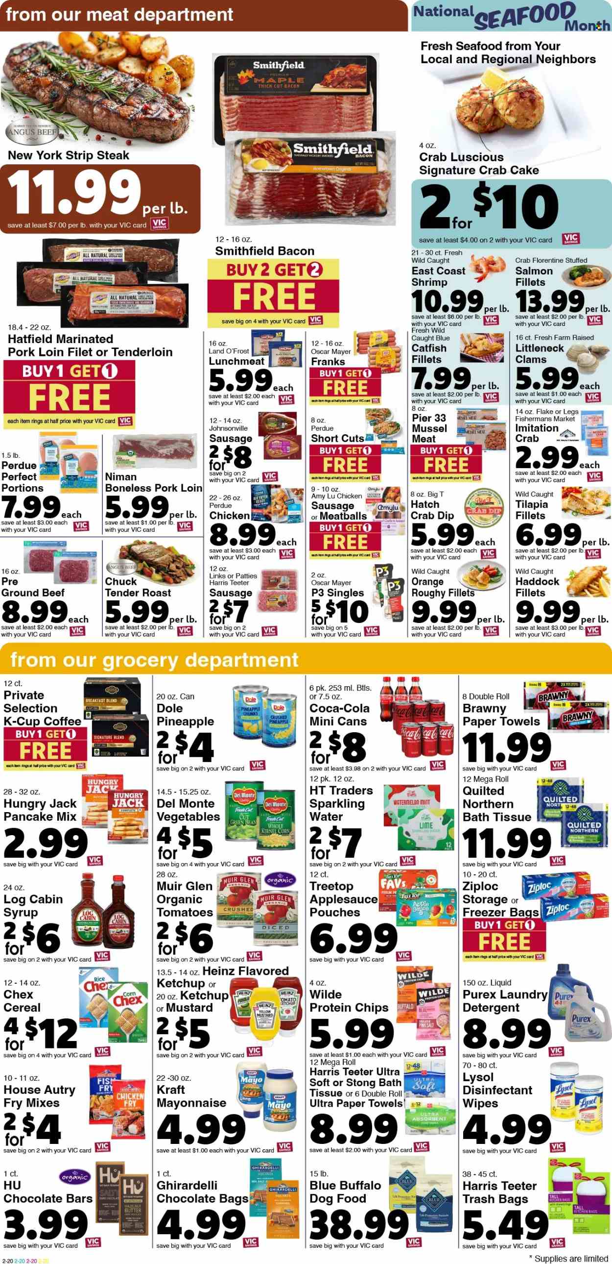 Harris Teeter ad - 10/16/2024 - 10/22/2024. Page 2