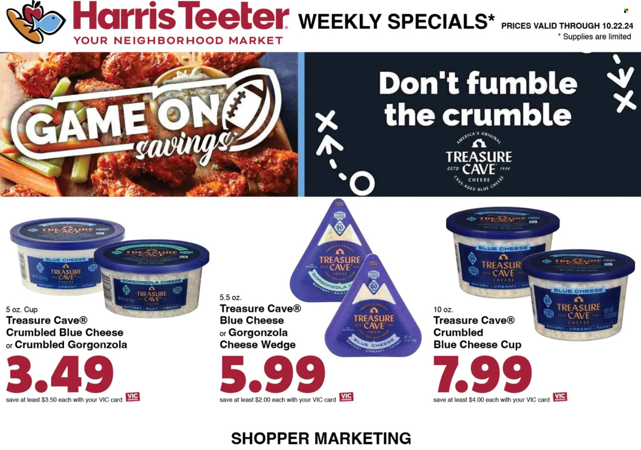 Harris Teeter ad - 10/16/2024 - 10/22/2024. Page 11