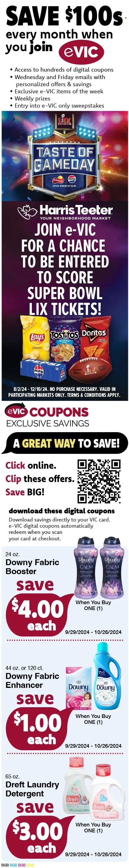 Harris Teeter ad - 10/16/2024 - 10/22/2024. Page 13