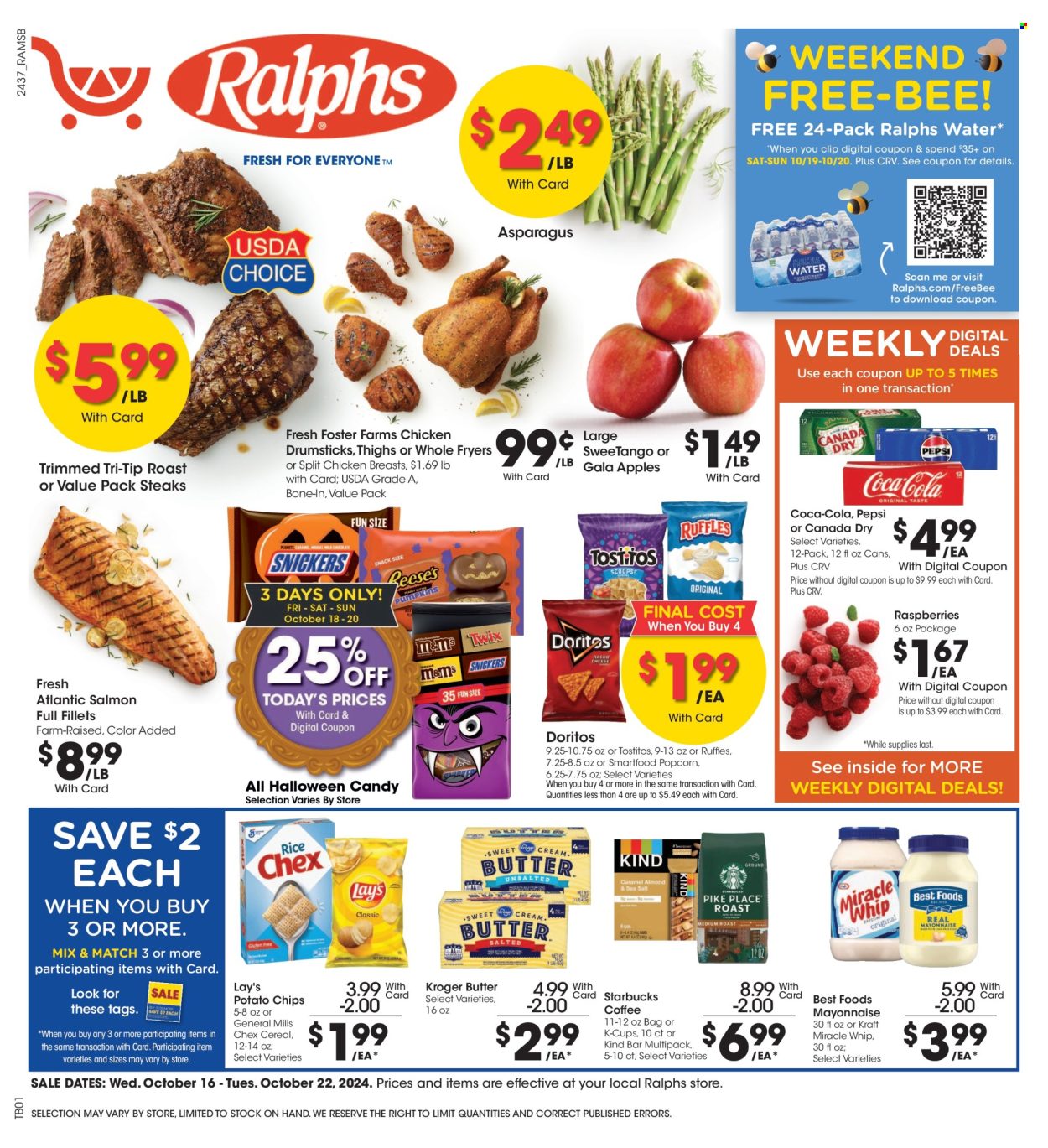 Ralphs ad - 10/16/2024 - 10/22/2024. Page 1