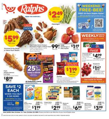 Ralphs Flyer - 10/16/2024 - 10/22/2024.