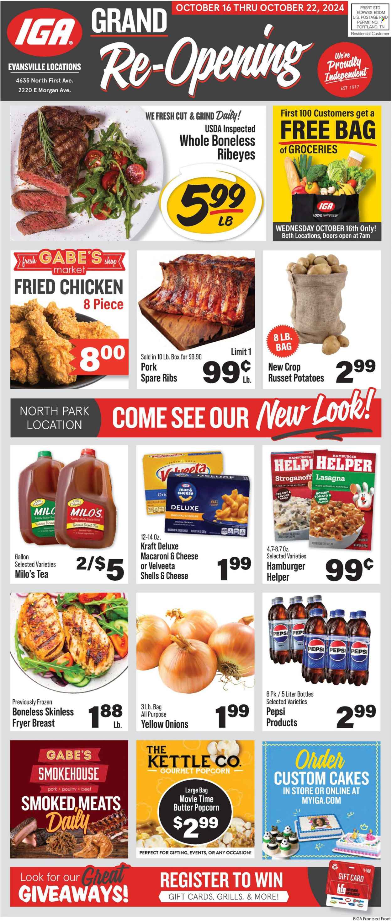 IGA ad - 10/16/2024 - 10/22/2024. Page 2