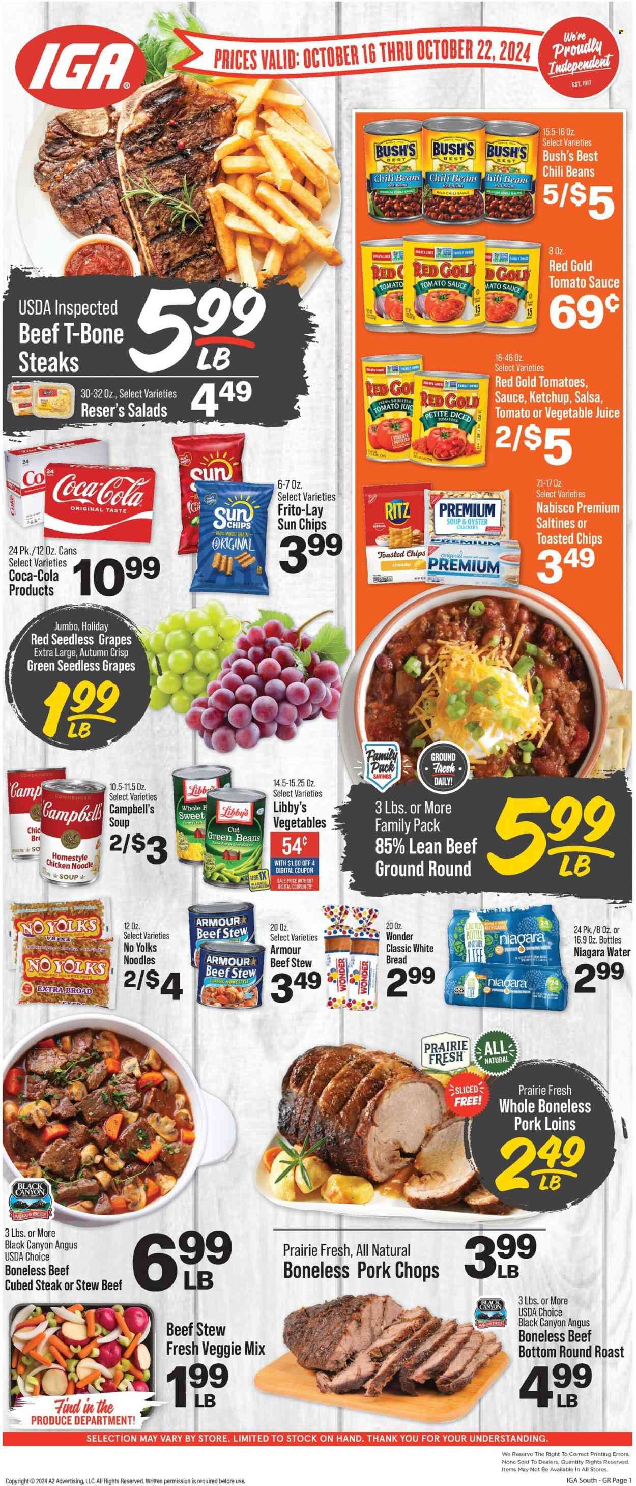 IGA ad - 10/16/2024 - 10/22/2024. Page 1