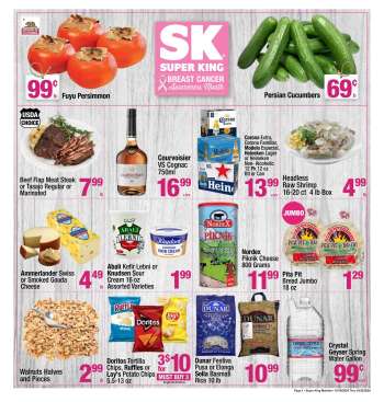 Super King Markets Flyer - 10/16/2024 - 10/22/2024.