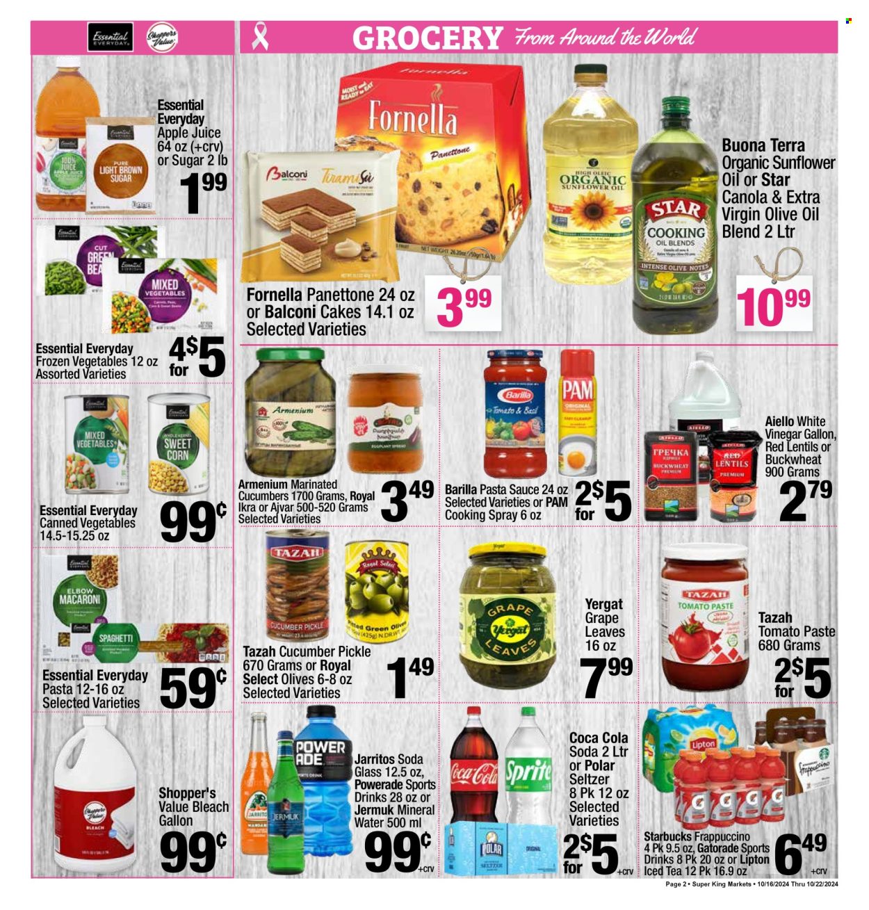 Super King Markets ad - 10/16/2024 - 10/22/2024. Page 2