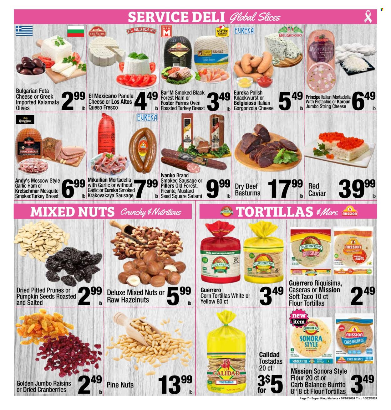 Super King Markets ad - 10/16/2024 - 10/22/2024. Page 7