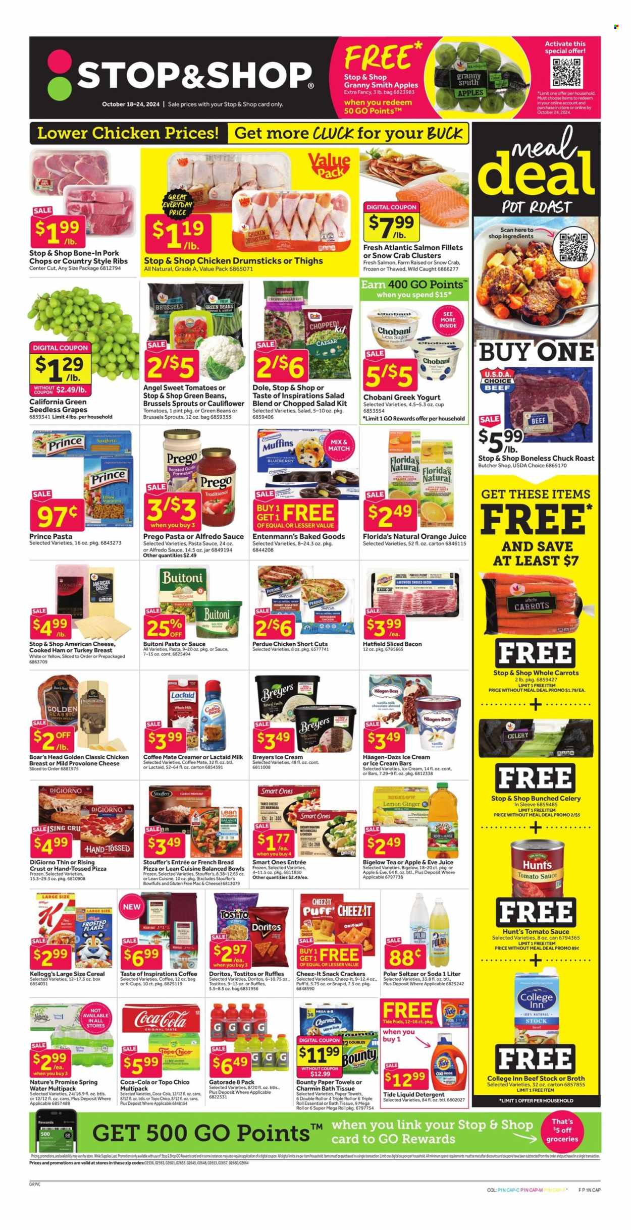 Stop & Shop ad - 10/18/2024 - 10/24/2024. Page 1