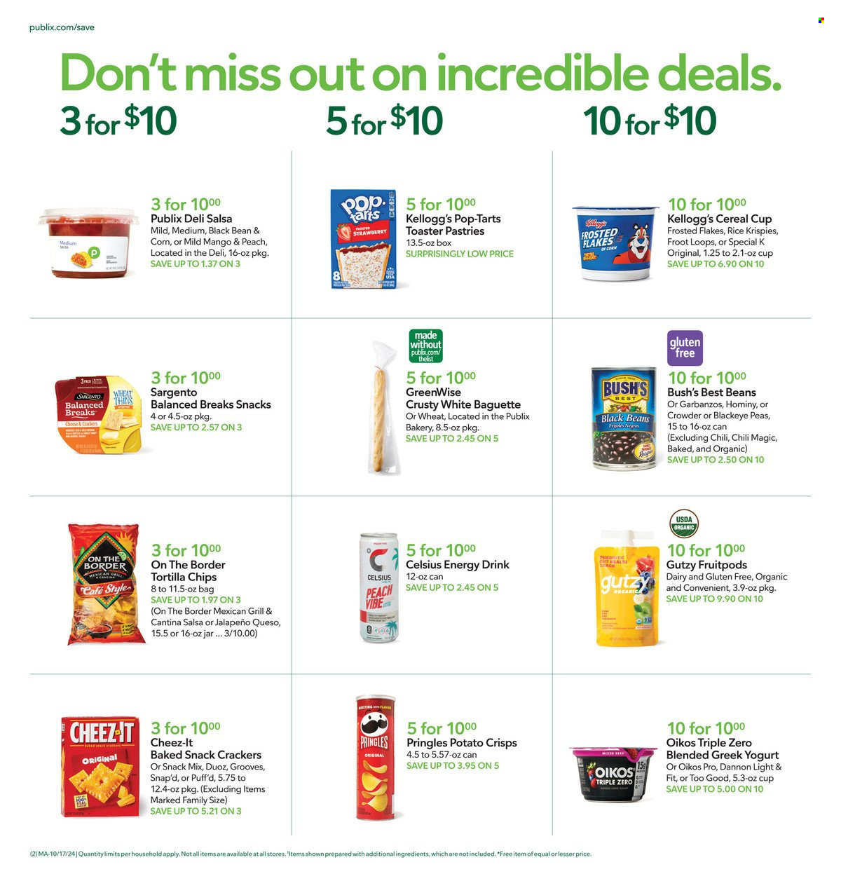 Publix ad - 10/17/2024 - 10/23/2024. Page 2
