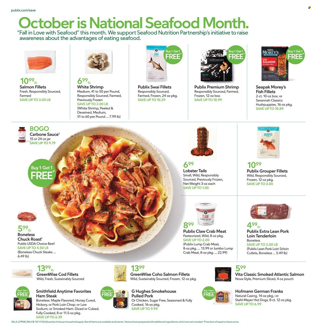 Publix ad - 10/17/2024 - 10/23/2024. Page 4