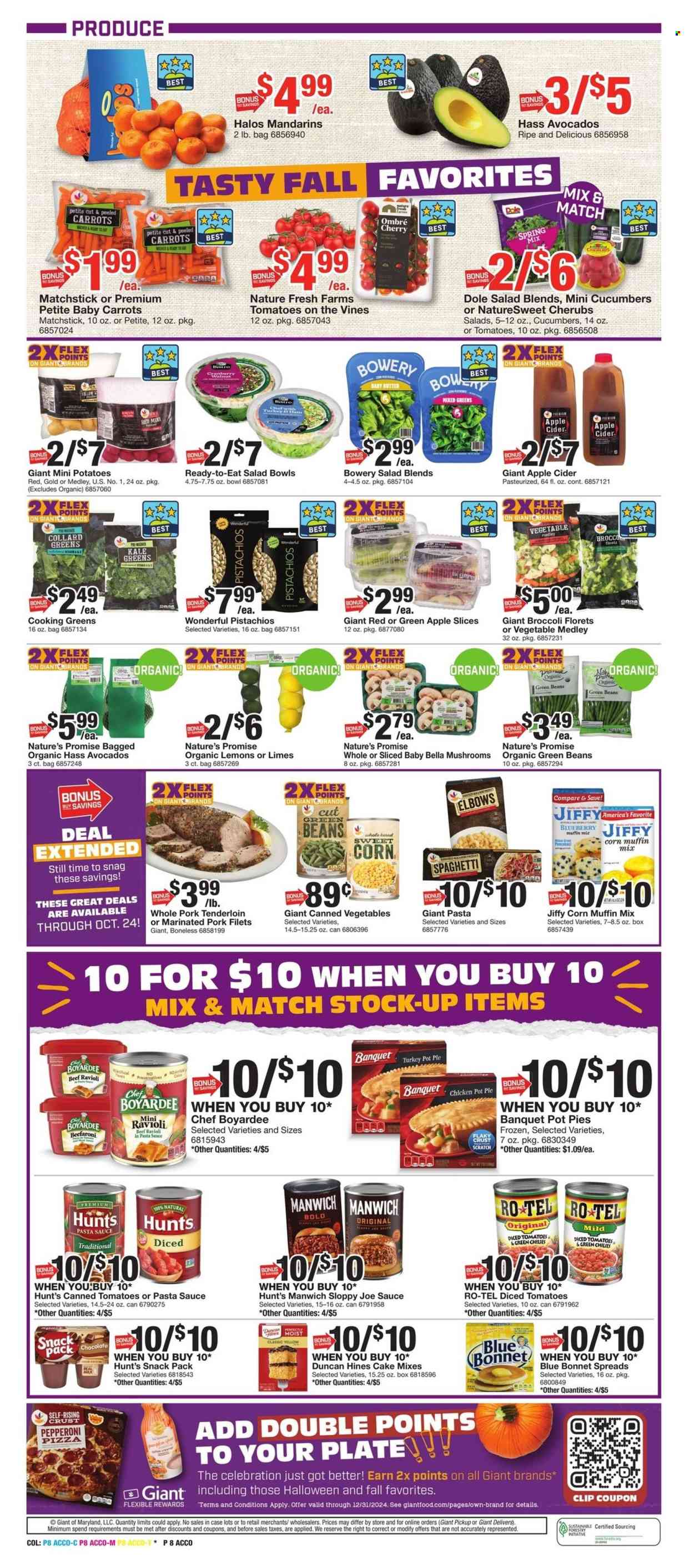 Giant Food ad - 10/18/2024 - 10/24/2024. Page 8