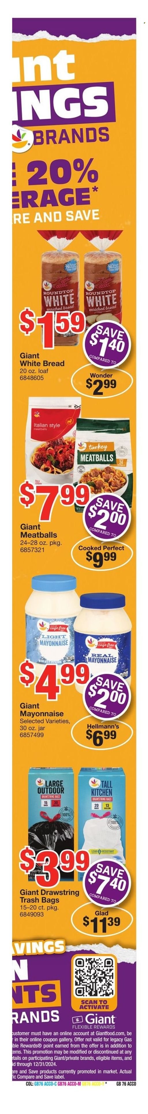 Giant Food ad - 10/18/2024 - 10/24/2024. Page 12