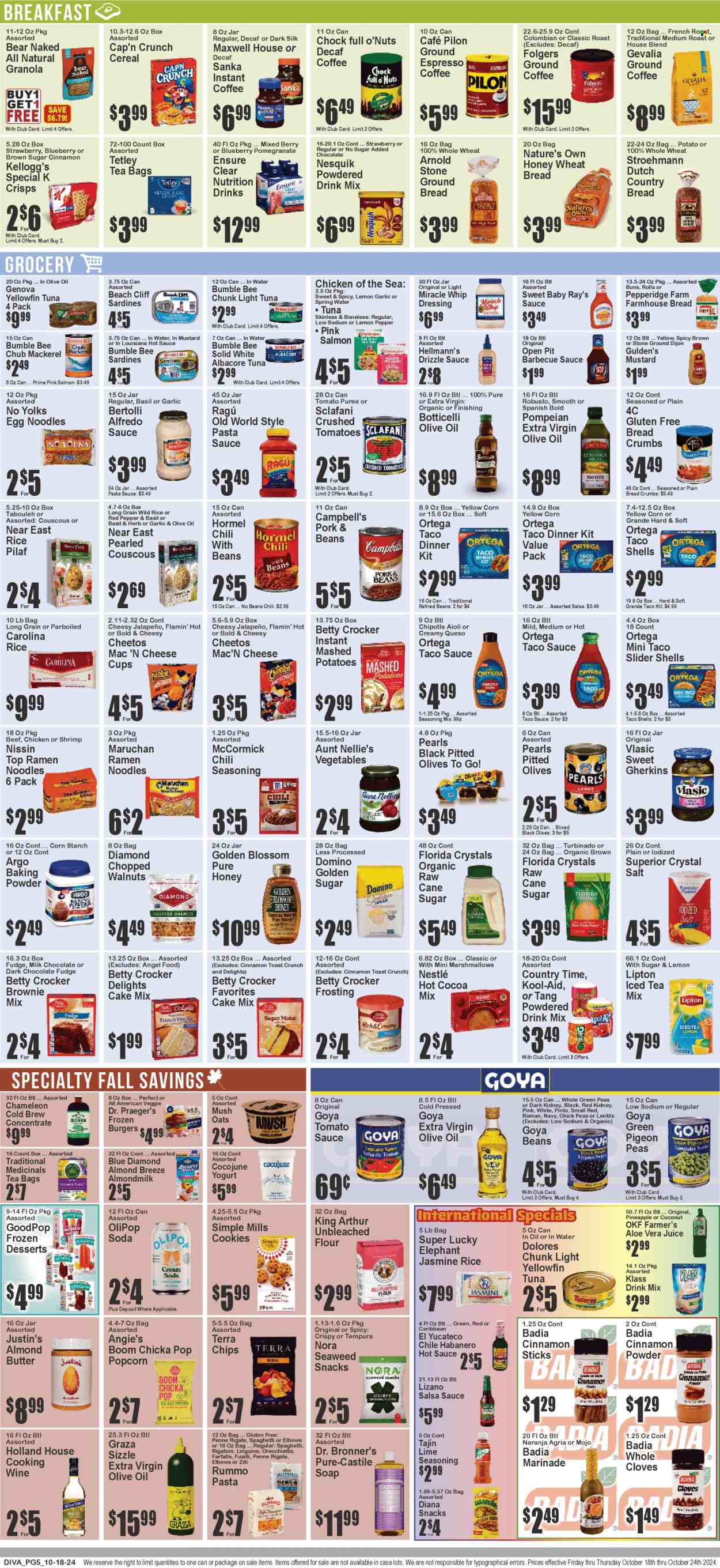 Key Food ad - 10/18/2024 - 10/24/2024. Page 5