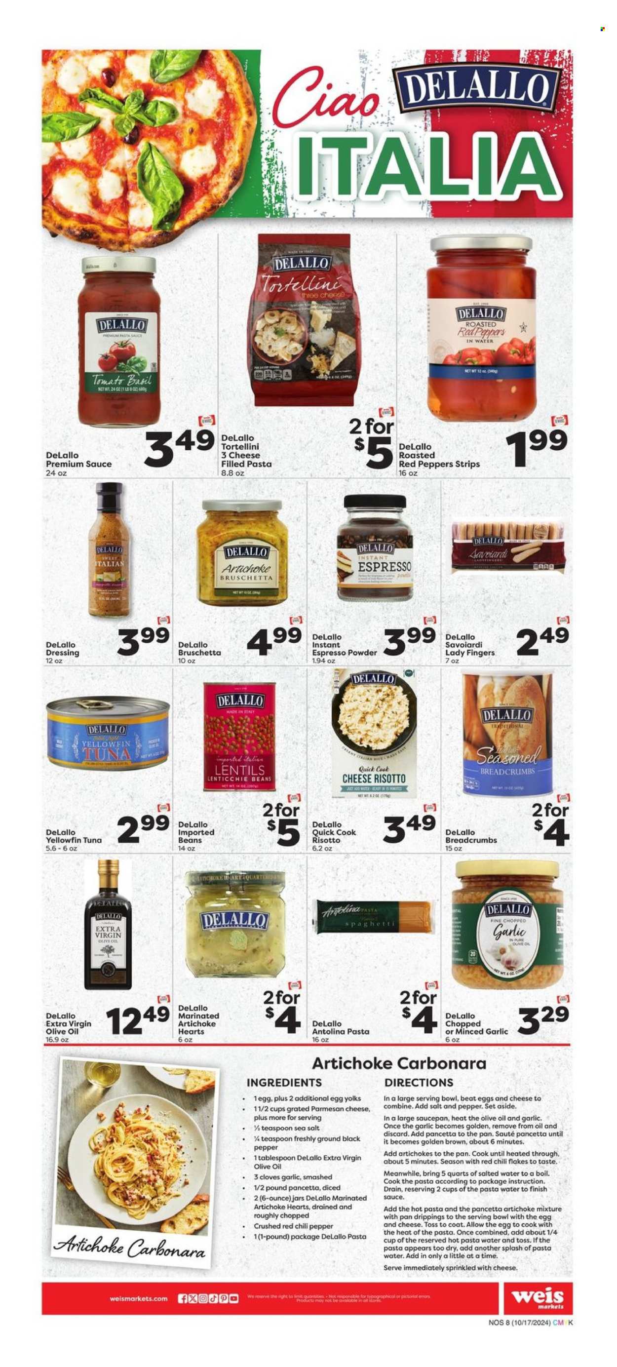 Weis ad - 10/17/2024 - 11/06/2024. Page 8