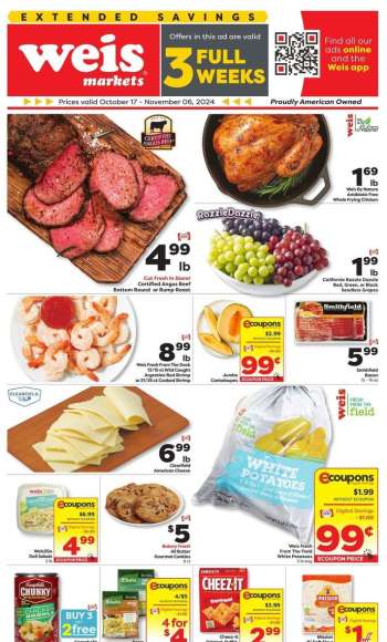 Weis Flyer - 10/17/2024 - 11/06/2024.