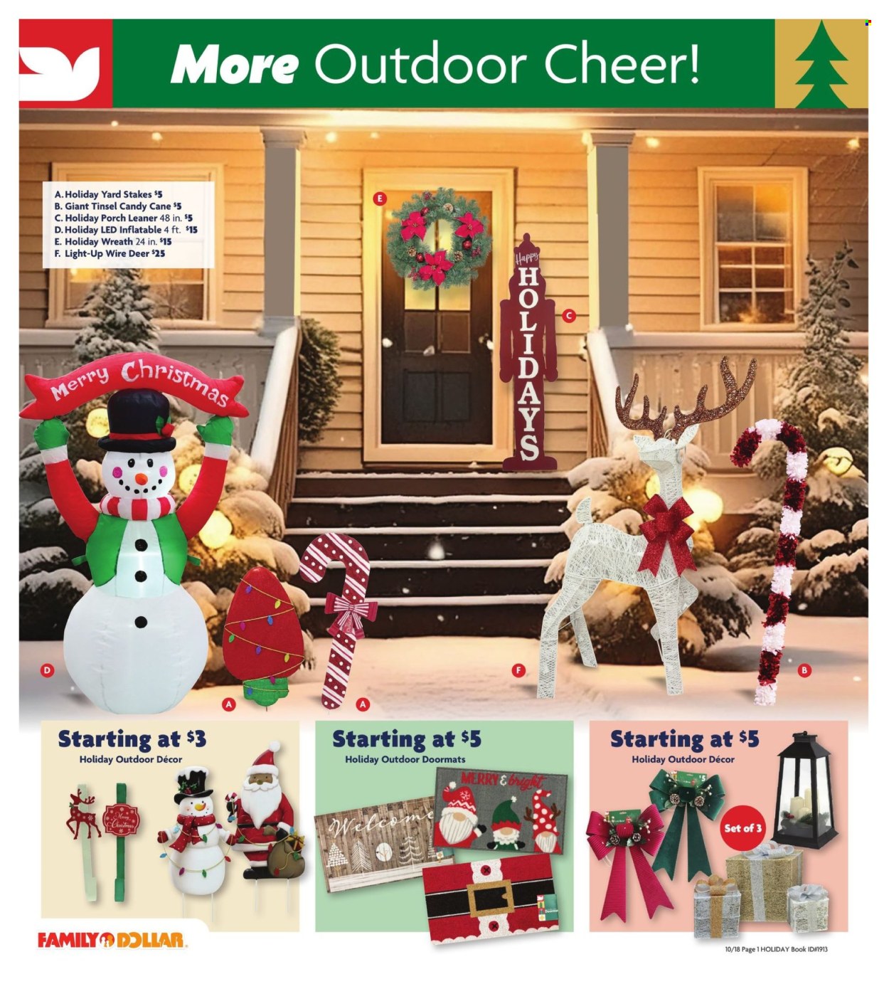 Family Dollar ad - 10/18/2024 - 12/25/2024. Page 2