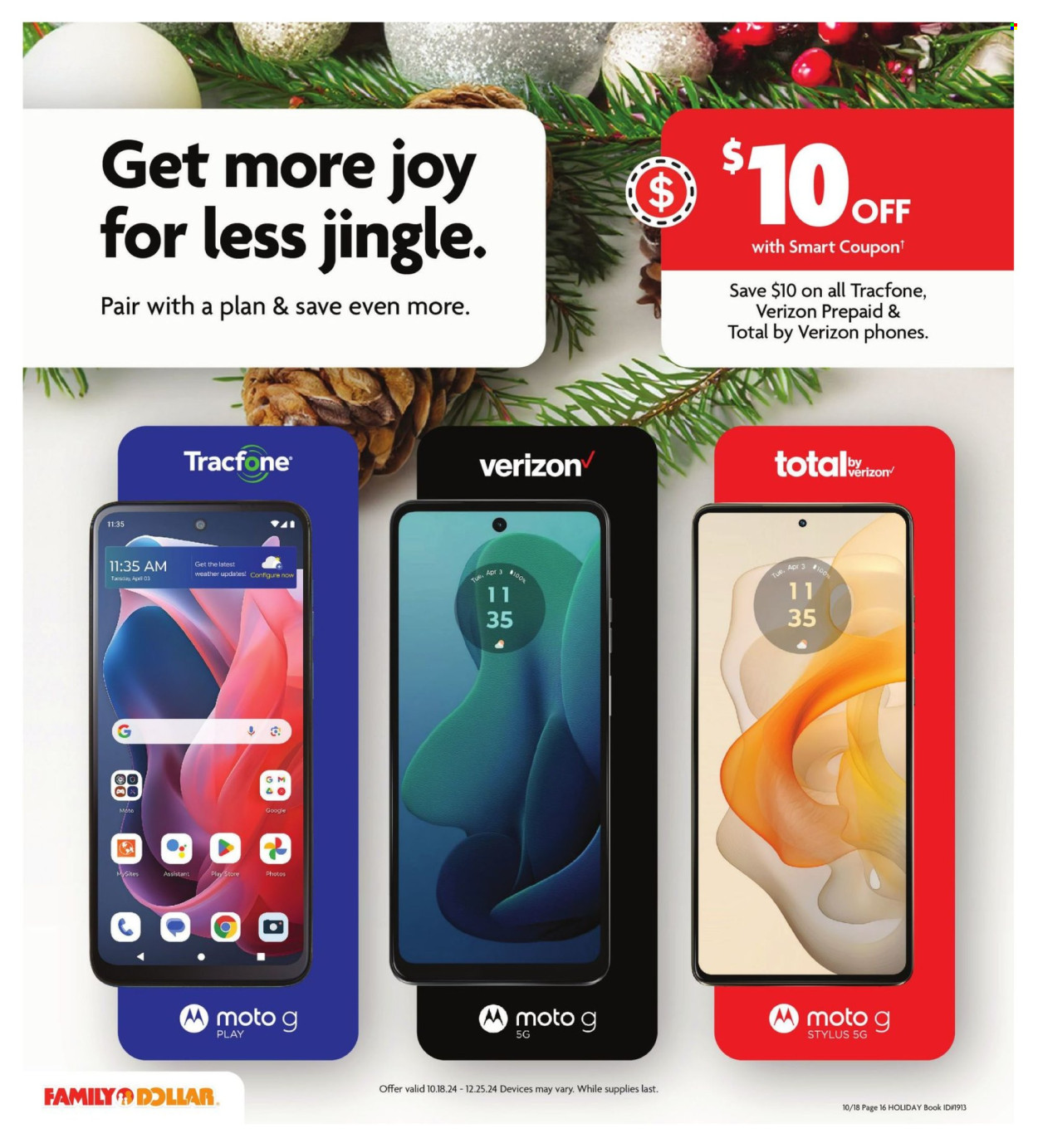Family Dollar ad - 10/18/2024 - 12/25/2024. Page 16
