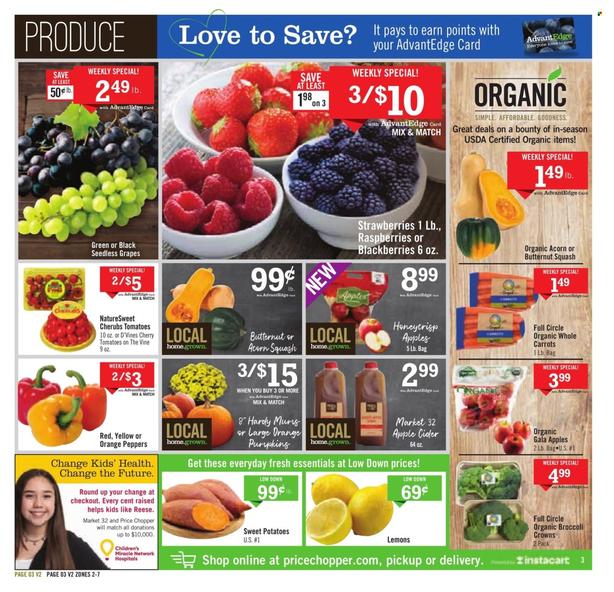 Price Chopper ad - 10/20/2024 - 10/26/2024. Page 3
