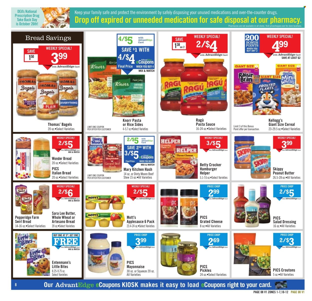 Price Chopper ad - 10/20/2024 - 10/26/2024. Page 8