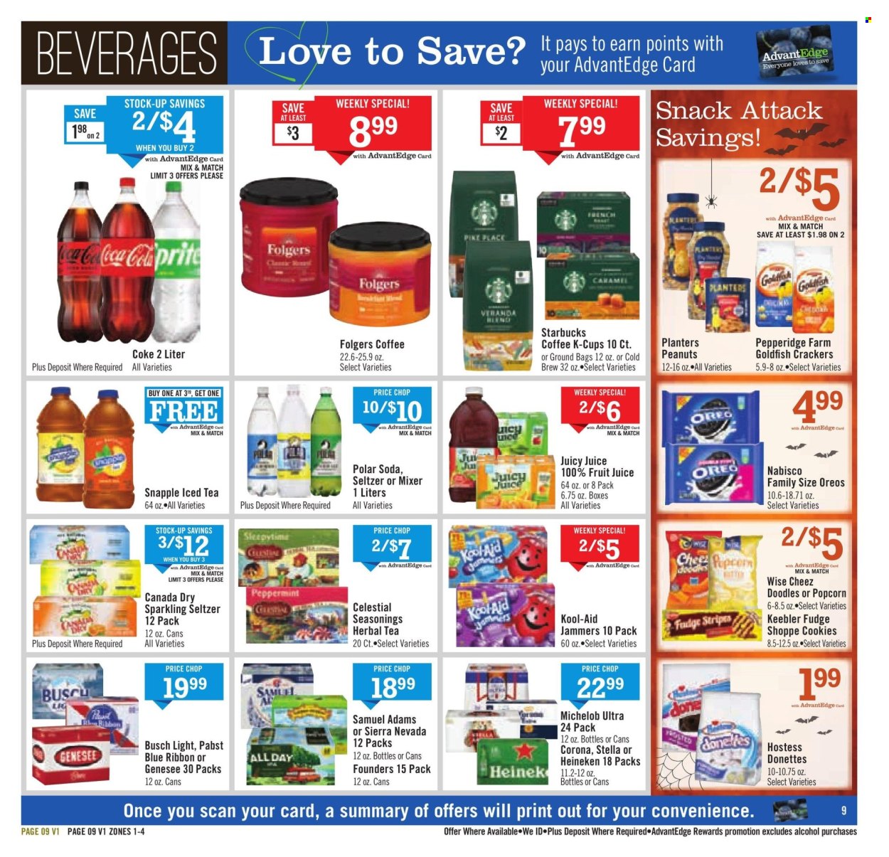 Price Chopper ad - 10/20/2024 - 10/26/2024. Page 9