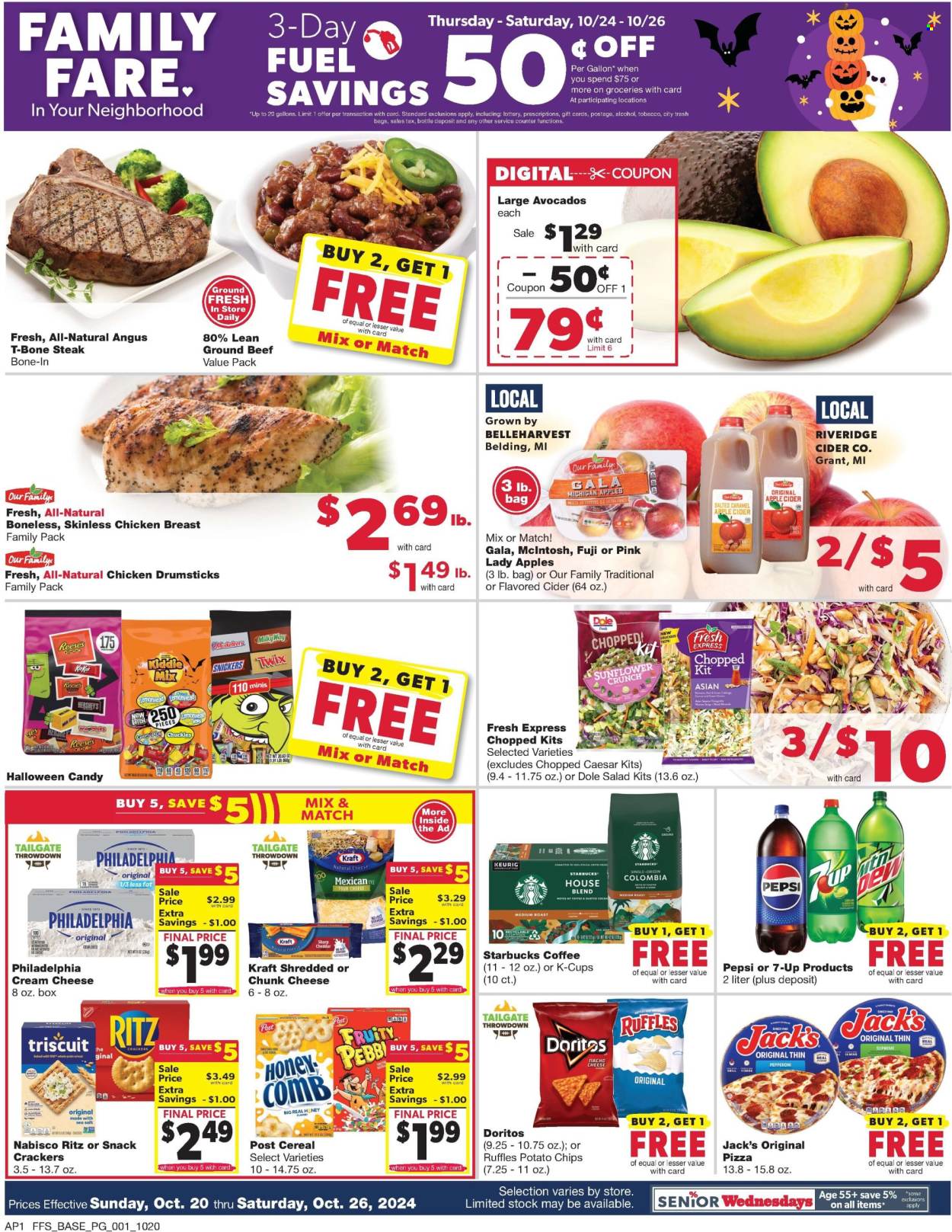 Family Fare ad - 10/20/2024 - 10/26/2024. Page 1