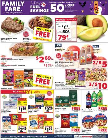 Family Fare Flyer - 10/20/2024 - 10/26/2024.