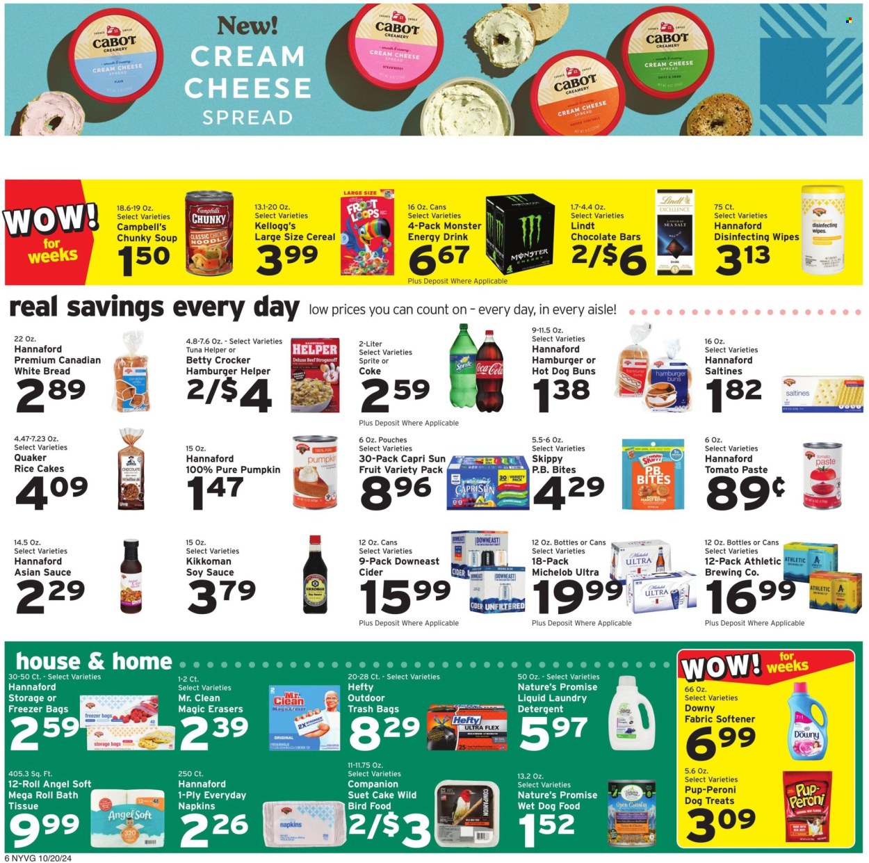 Hannaford ad - 10/20/2024 - 10/26/2024. Page 9