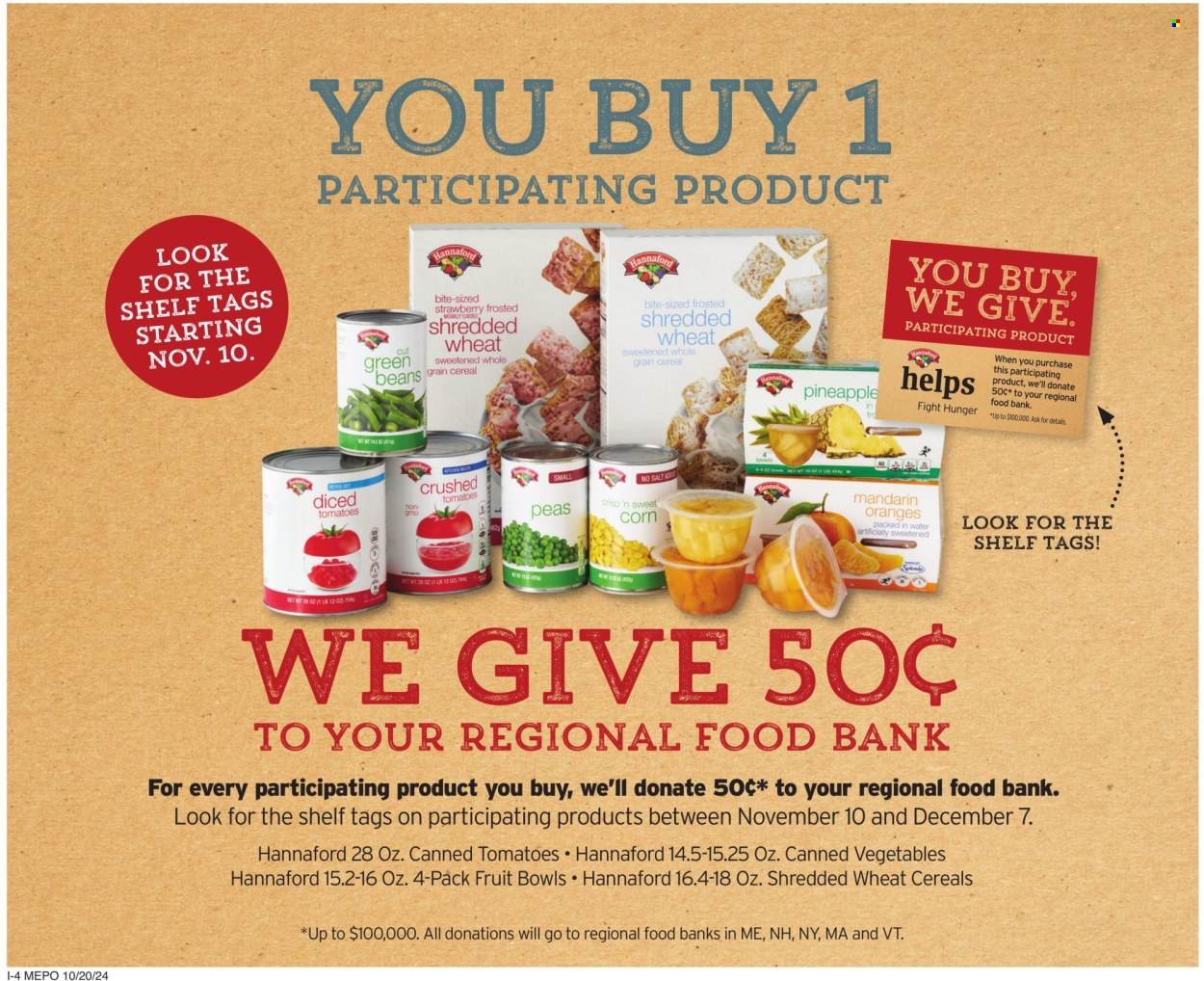 Hannaford ad - 10/20/2024 - 10/26/2024. Page 17