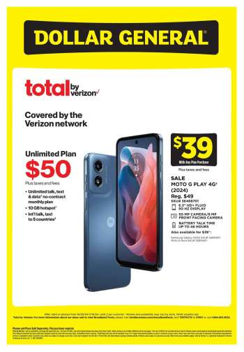 Dollar General Flyer - 10/20/2024 - 11/16/2024.