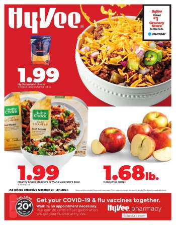 Hy-Vee Flyer - 10/21/2024 - 10/27/2024.